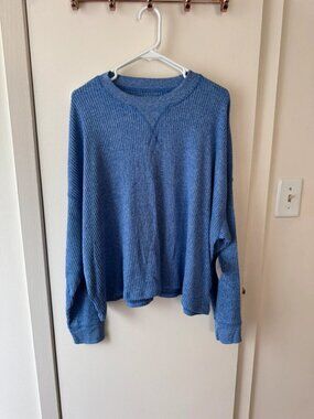 American Eagle black ribbed women’s top